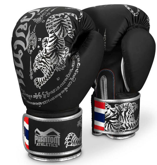 Boxhandschuhe Muay Thai - Limited Silver Edition - 16 OZ