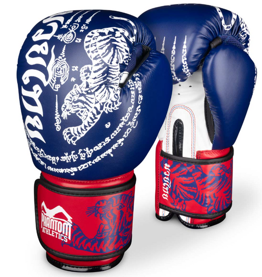 Boxhandschuhe Muay Thai - Blau