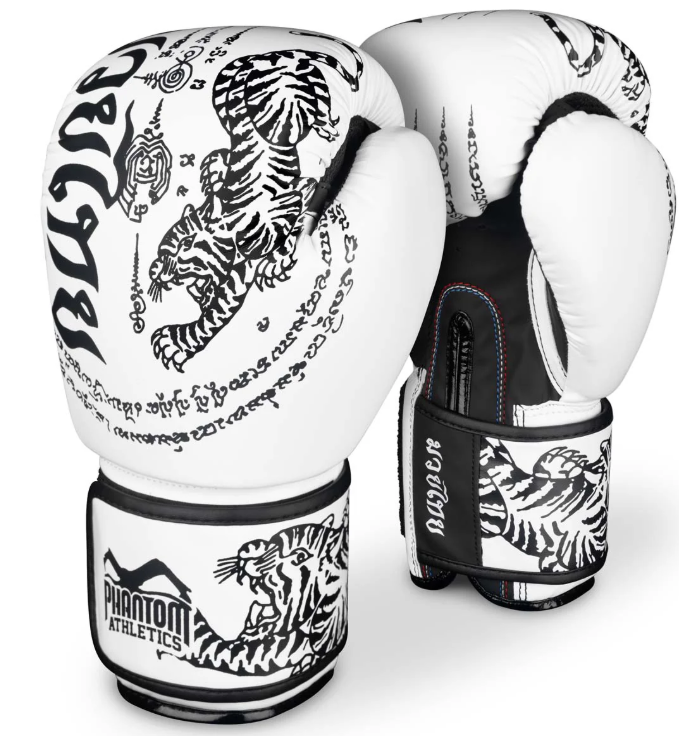 Boxhandschuhe Muay Thai - Weiß
