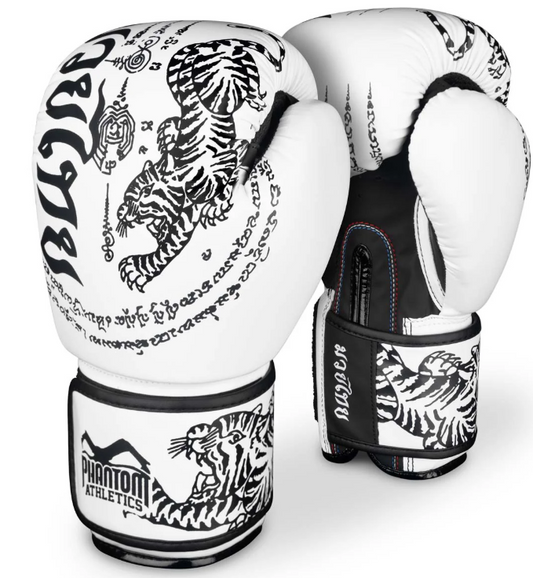Boxhandschuhe Muay Thai - Weiß