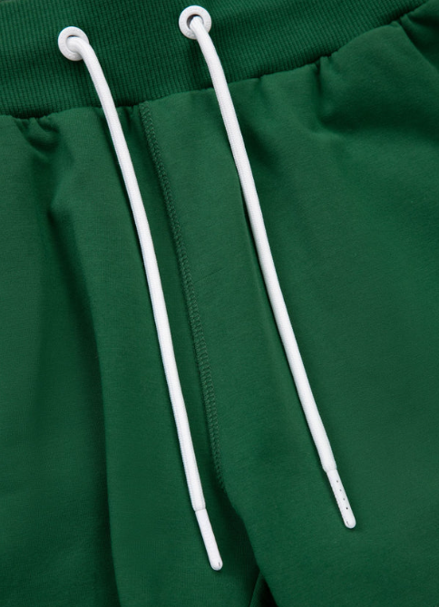 Damen Sweatshorts French Terry FLORIDA - Dunkelgrün