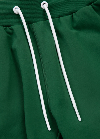 Damen Sweatshorts French Terry FLORIDA - Dunkelgrün