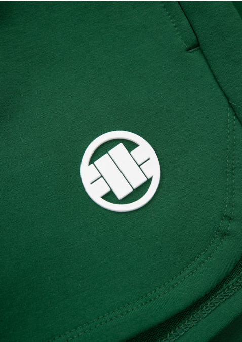 Damen Sweatshorts French Terry FLORIDA - Dunkelgrün