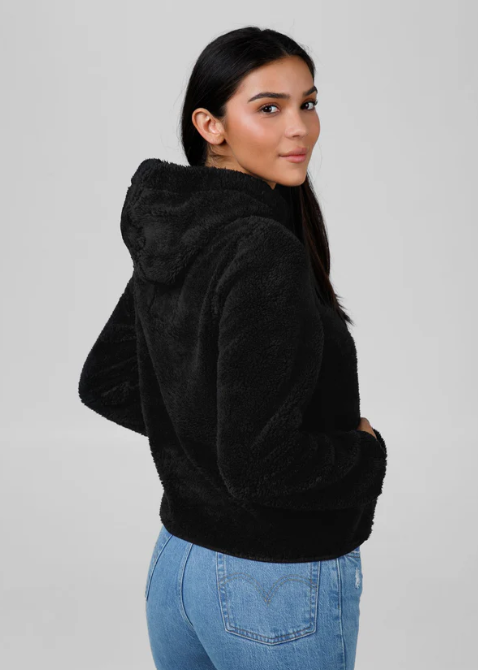 Damen Kapuzenpullover Aragona - Schwarz