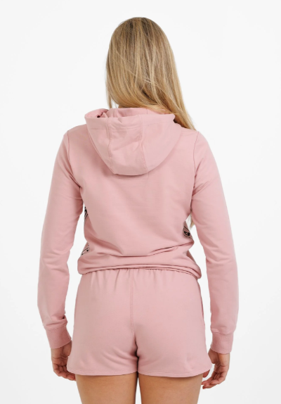 Frauen Hoodie French Terry La Canada - Rosa