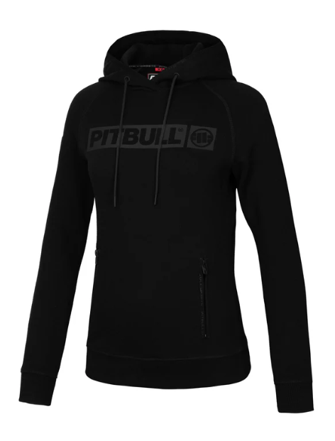 Damen Kapuzenpullover Georgia - Schwarz/Schwarz