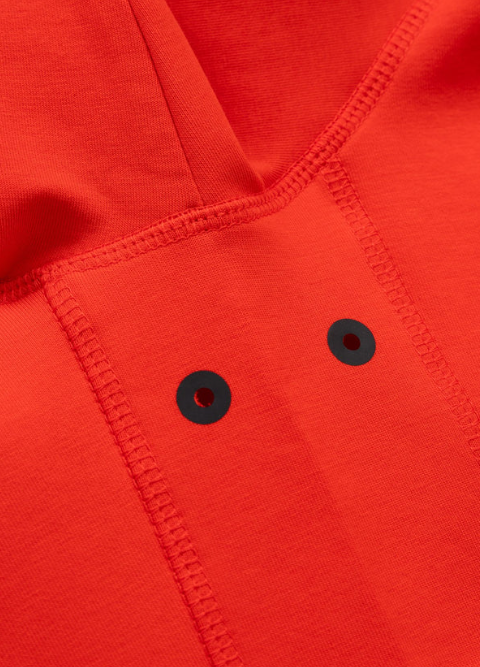 Damen Kapuzenjacke Fuchsia - Flammenrot
