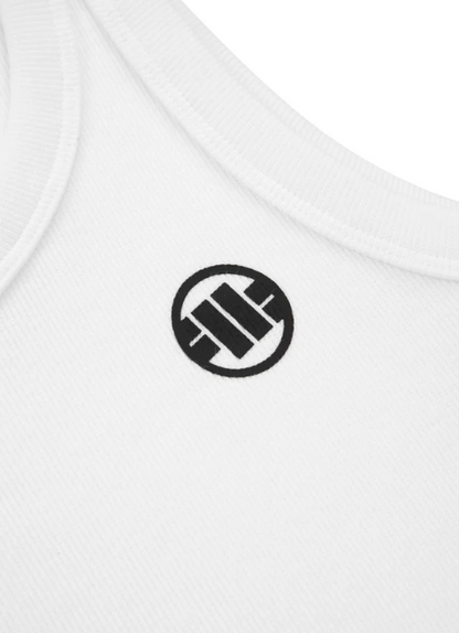 Damen Tanktop Rib LAYLA - Weiß
