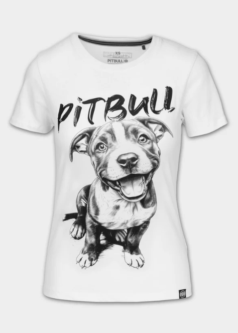Damen T-Shirt PUPPY II - Weiß