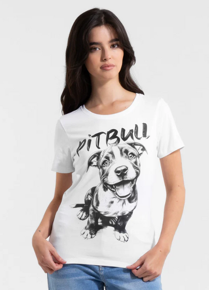 Damen T-Shirt PUPPY II - Weiß
