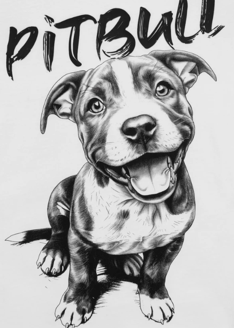 Damen T-Shirt PUPPY II - Weiß