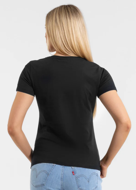 Damen T-Shirt PUPPY II - Schwarz - XL