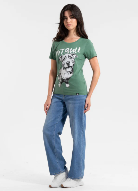 Damen T-Shirt PUPPY II - Mint