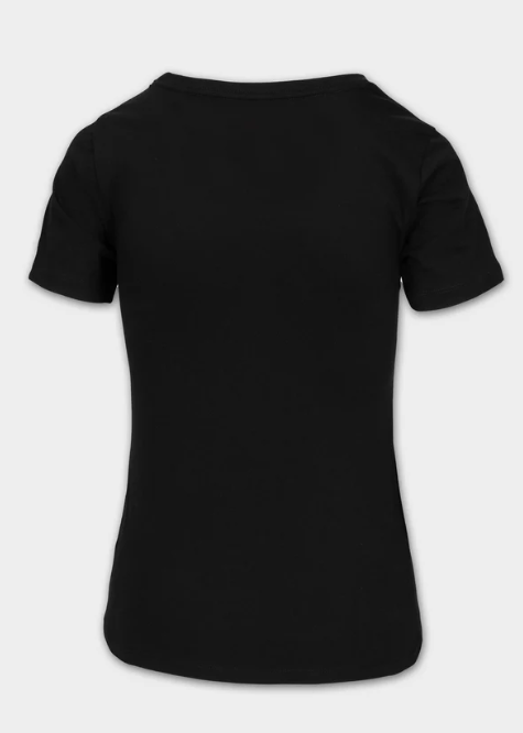 Damen T-Shirt SUNGLASSES DOG - Schwarz