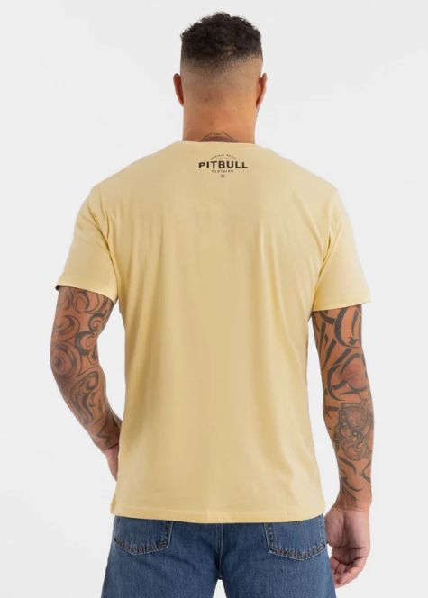 Herren T-Shirt Ultra Light PITBULL CO. - Gelb