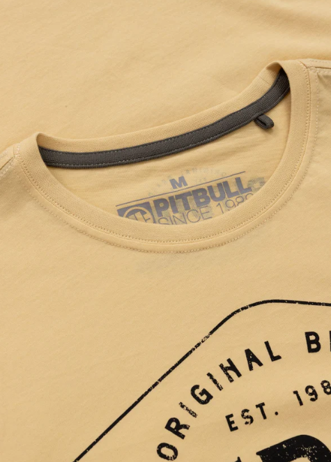 Herren T-Shirt Ultra Light PITBULL CO. - Gelb