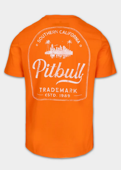 Herren T-Shirt Ultra Light SO CAL - Orange