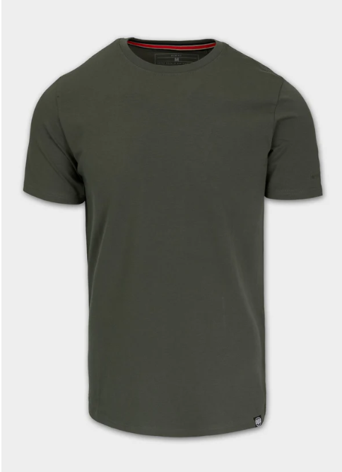 Herren T-Shirt Slim Fit MINIMAL - Grün