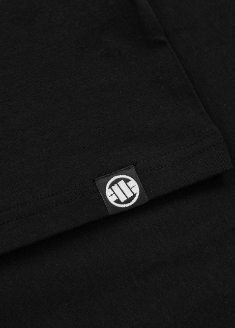 Herren T-Shirt Slim Fit USA CAL - Schwarz
