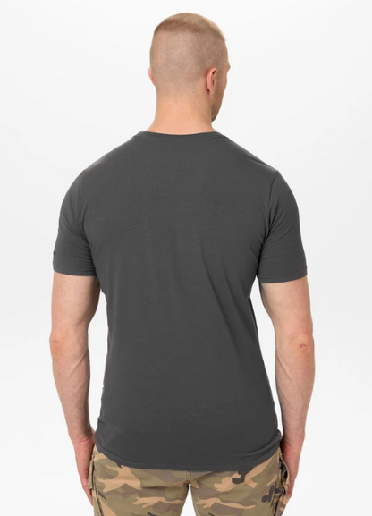 Herren T-Shirt Slim Fit USA CAL - Graphit