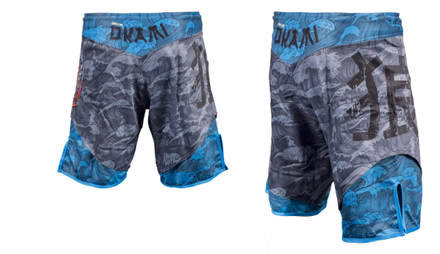 OKAMI Fight Shorts Kois Black