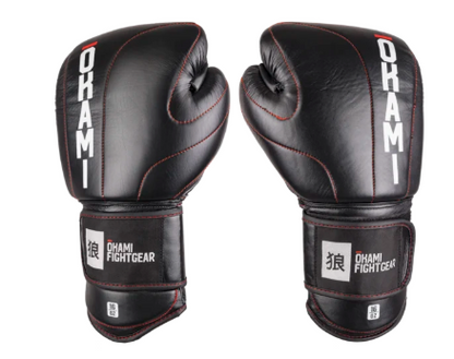 Okami fightgear Boxing Glove Air Tec Black