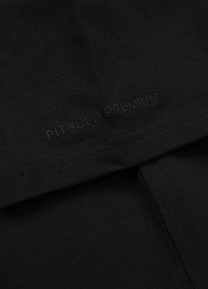 PITBULL Herren Slim Fit T-Shirt - USA CAL - Schwarz