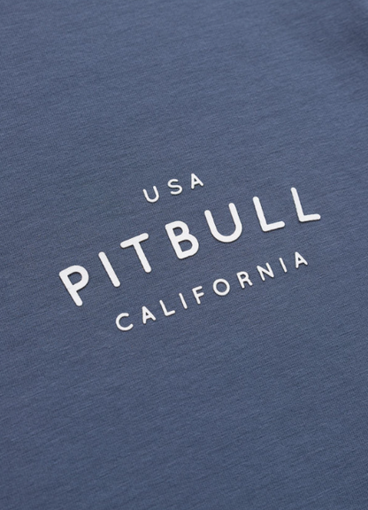 Herren T-Shirt Slim Fit USA CAL - Navy Jeans