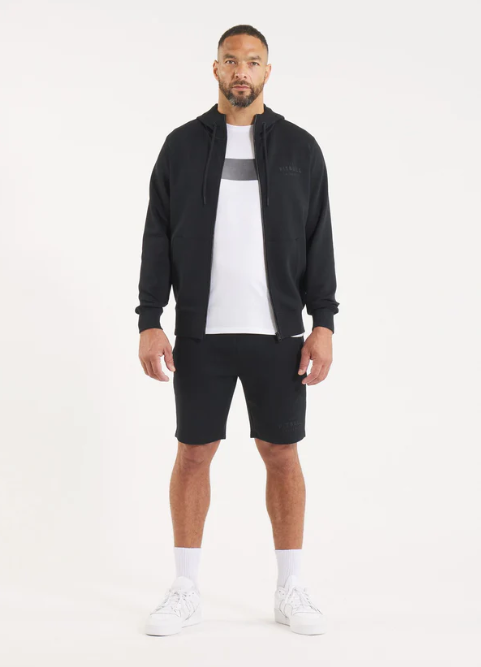 Herren Sweatshorts SAMPSON - Schwarz