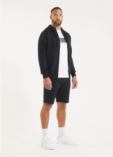Herren Sweatshorts SAMPSON - Schwarz