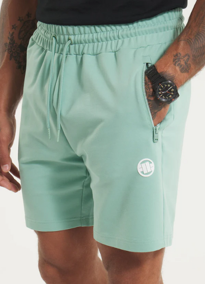 Herren Sweatshorts SMALL LOGO NUGGET - Mint
