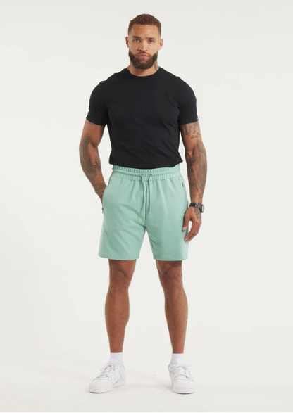 Herren Sweatshorts SMALL LOGO NUGGET - Mint