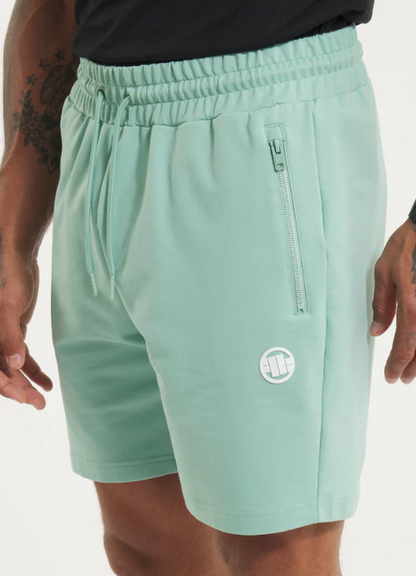 Herren Sweatshorts SMALL LOGO NUGGET - Mint