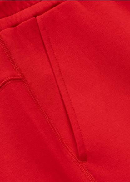 Herren Sweatshorts DOGWOOD POCKET - Fluo Rot
