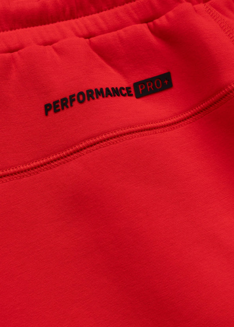 Herren Sweatshorts DOGWOOD POCKET - Fluo Rot