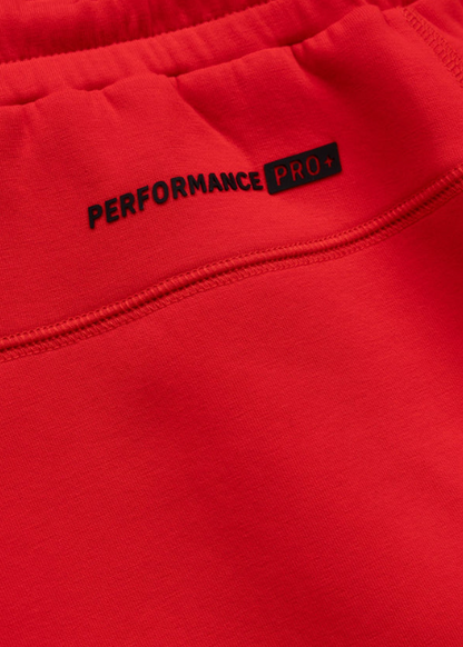 Herren Sweatshorts DOGWOOD POCKET - Fluo Rot