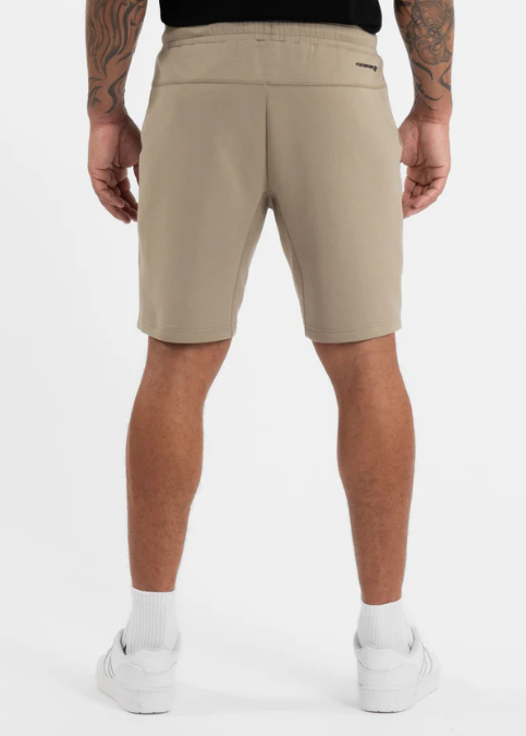 Herren Sweatshorts DOGWOOD POCKET - Dunkler Sand