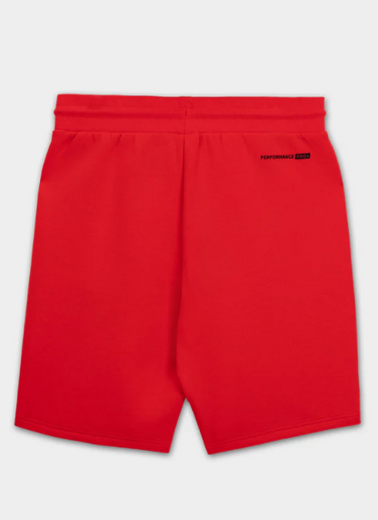 Herren Sweatshorts DOGWOOD - Fluo Rot