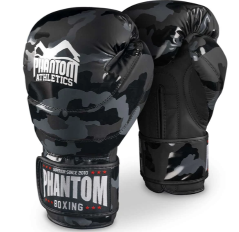 Boxhandschuhe Camo - Schwarz