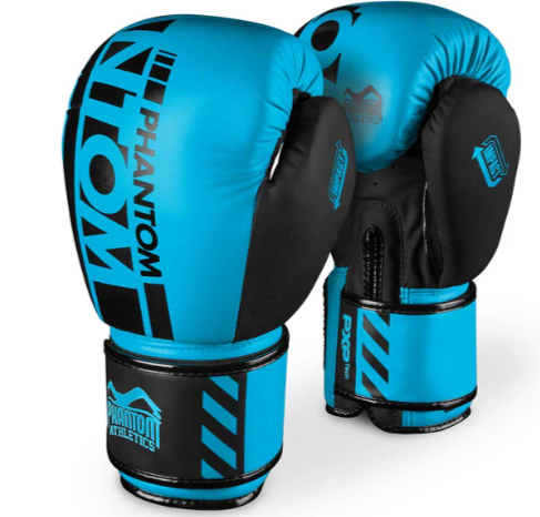 Boxhandschuhe APEX - Neon Blau