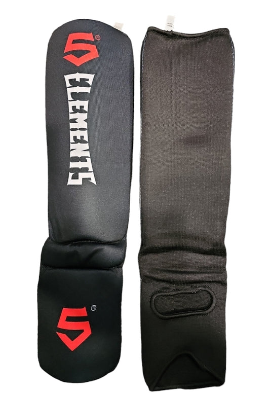 Elements Junior Shinguard black