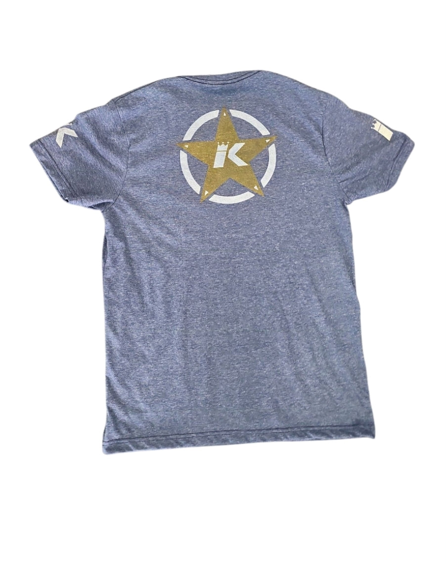 King Pro Boxing T-shirt Blue