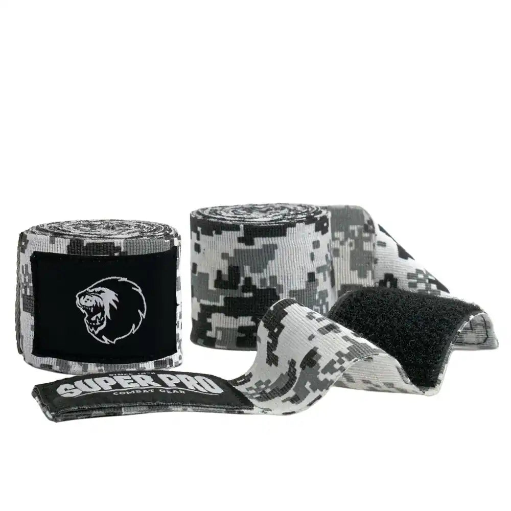 Super Pro Combat Gear Bandagen Camo black/grey/white