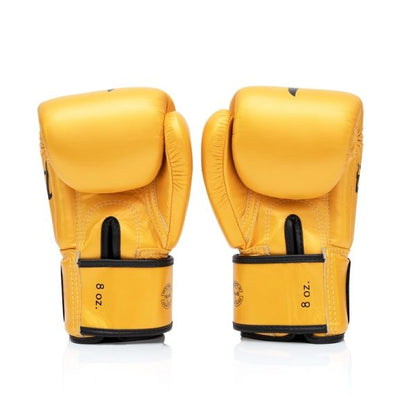 Fairtex (kick)bokshandschoenen Falcon Limited Edition  gold