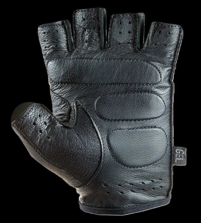 Fitness Handschuhe Echt Leder Premium mit Gel- extra soft- C.P. Sports - F7