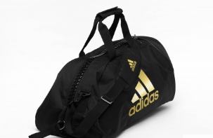 adidas 2in1 Bag Polyester COMBAT SPORTS black/gold