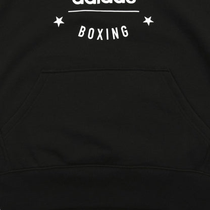 Adidas Community Sleeveless Hoodie "BOXING" Schwarz/Weiß