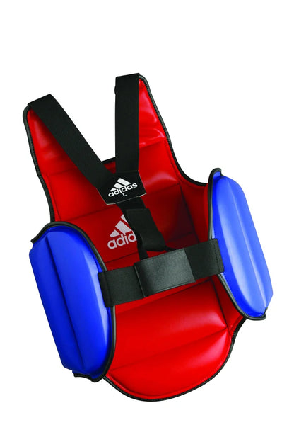 adidas Reversible Boxing Chest Guard  blue/red