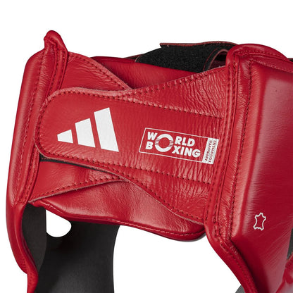 adidas World Boxing Head Guard red