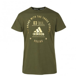adidas Community T-Shirt BOXING green/gold